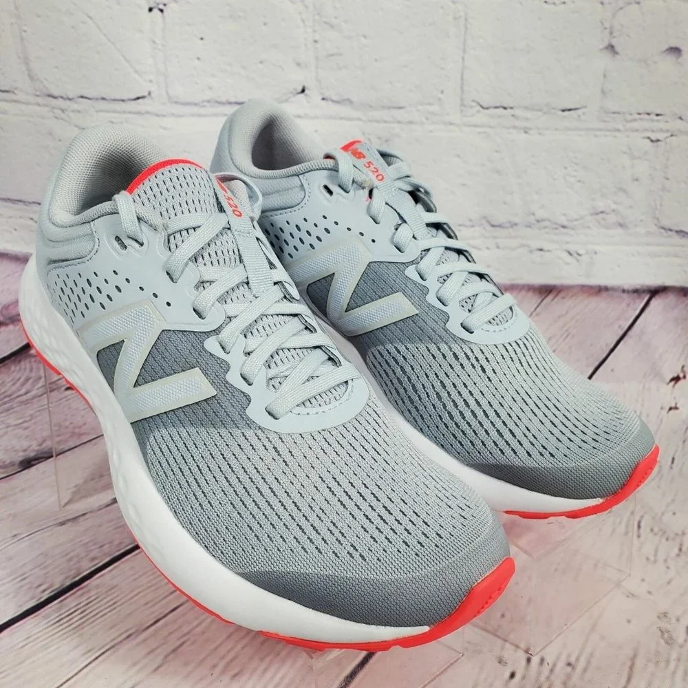 New Balance Women's Size 8.5 Grey Running Shoes Sneakers - Picture 3 of 13